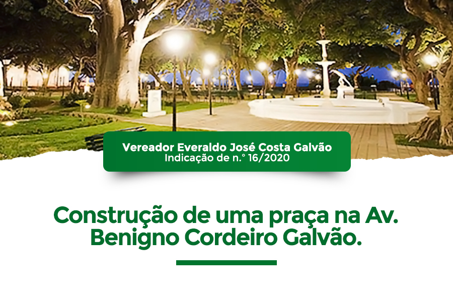 Construção de uma Praça