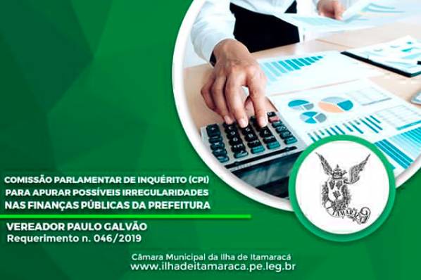 CPI das Finanças Públicas da Prefeitura