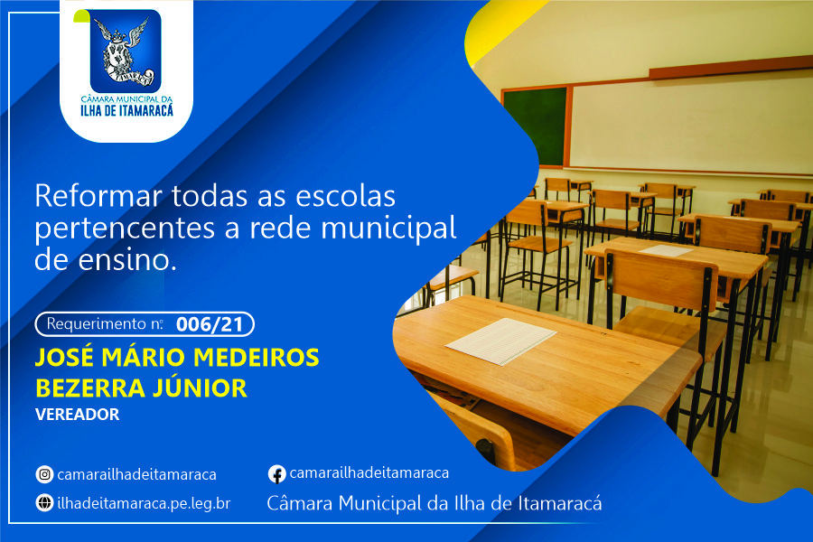 Reforma nas Escolas
